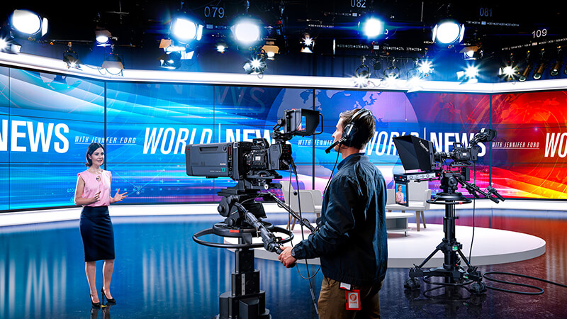 Broadcast Studio Use URSA Broadcast Studio Use