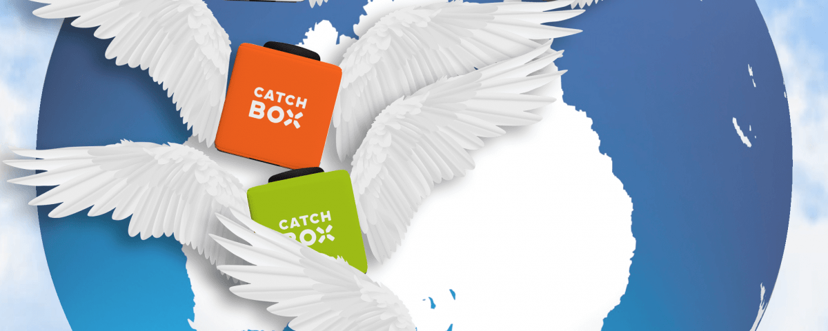 Catchbox shipped worldwide
